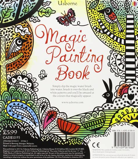 Encourage artistic expression with Usborne's magic painting book.